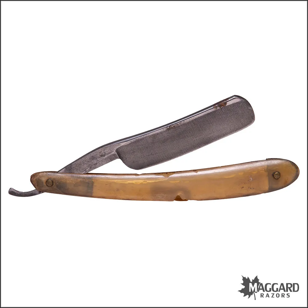 #1078 Vintage Straight Razor - Wade & Butcher, 6/8" 