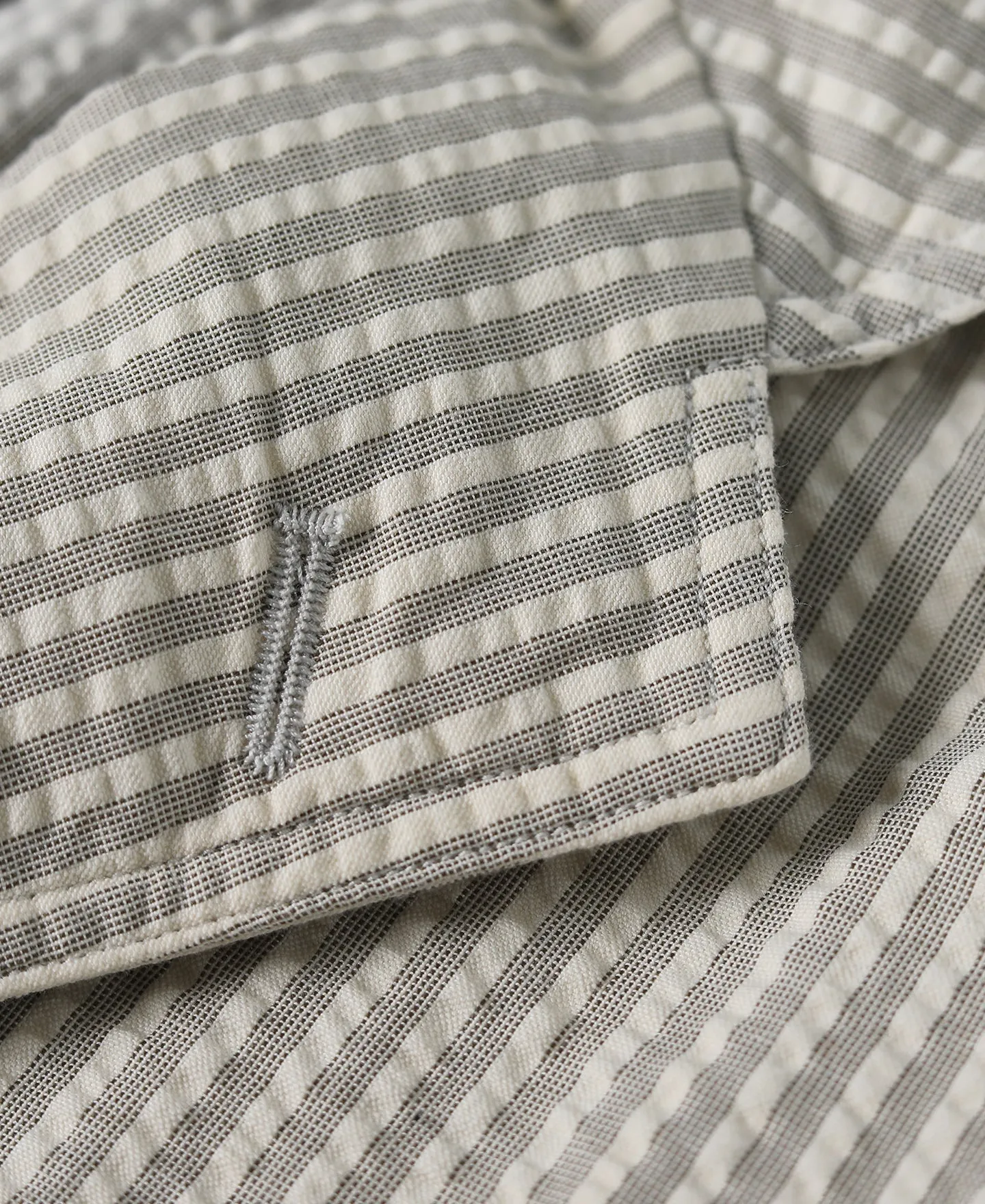 1950s Striped Seersucker Suit Jacket