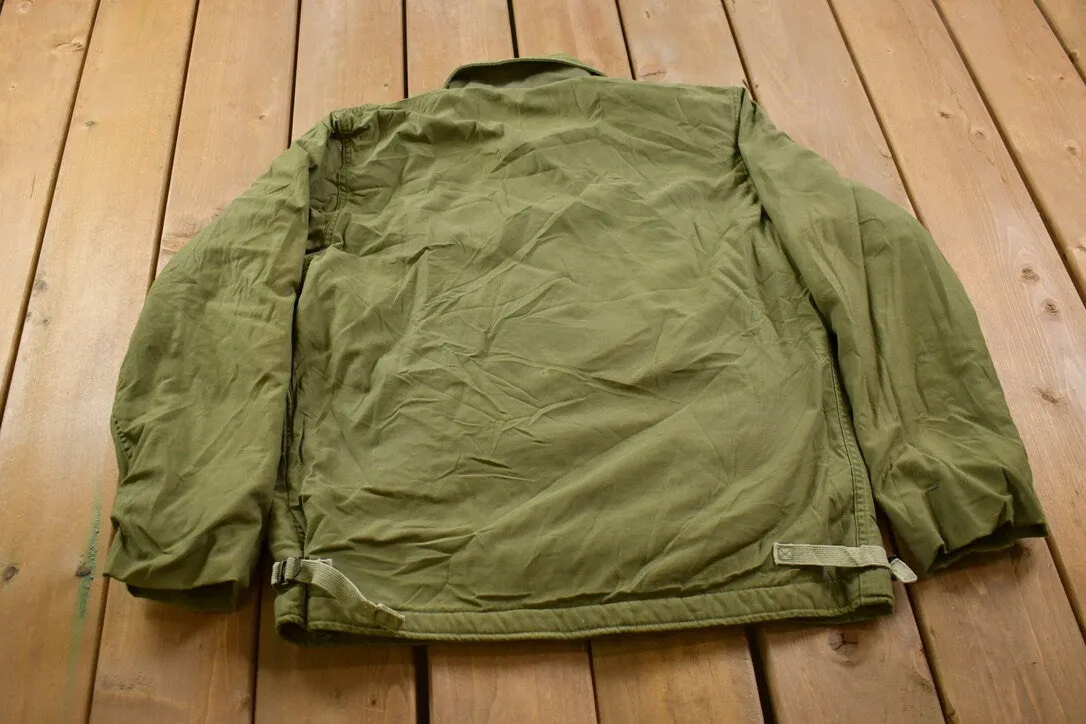 1960s Vintage Military / Button Up Jacket / US Army Green / Vintage Army / Streetwear Fashion / Army Jacket