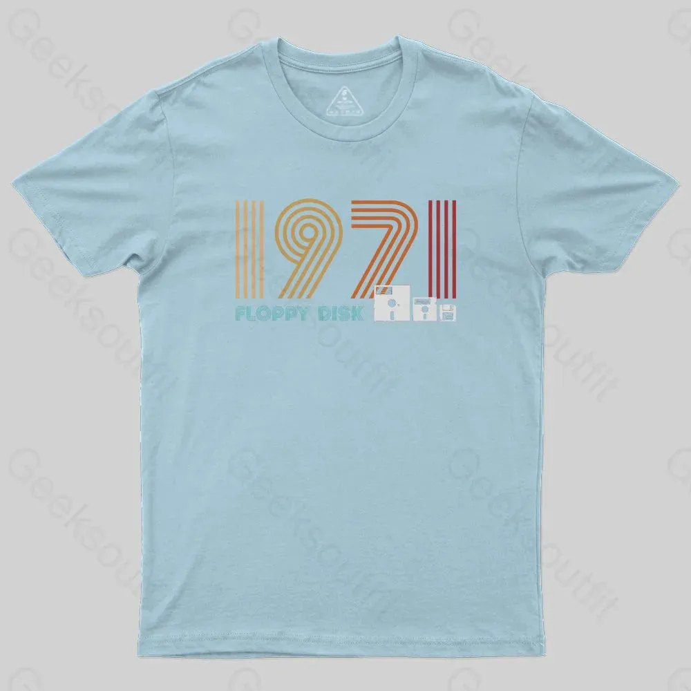 1971 RETRO FLOPPY DISK T-Shirt