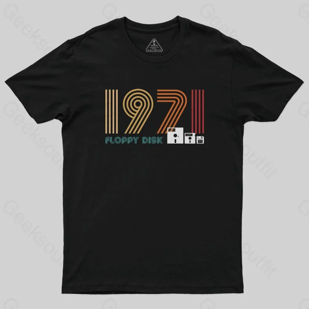 1971 RETRO FLOPPY DISK T-Shirt