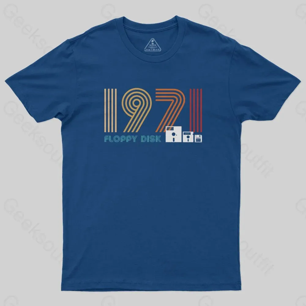 1971 RETRO FLOPPY DISK T-Shirt