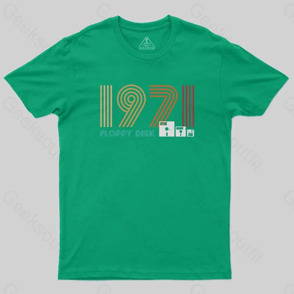 1971 RETRO FLOPPY DISK T-Shirt