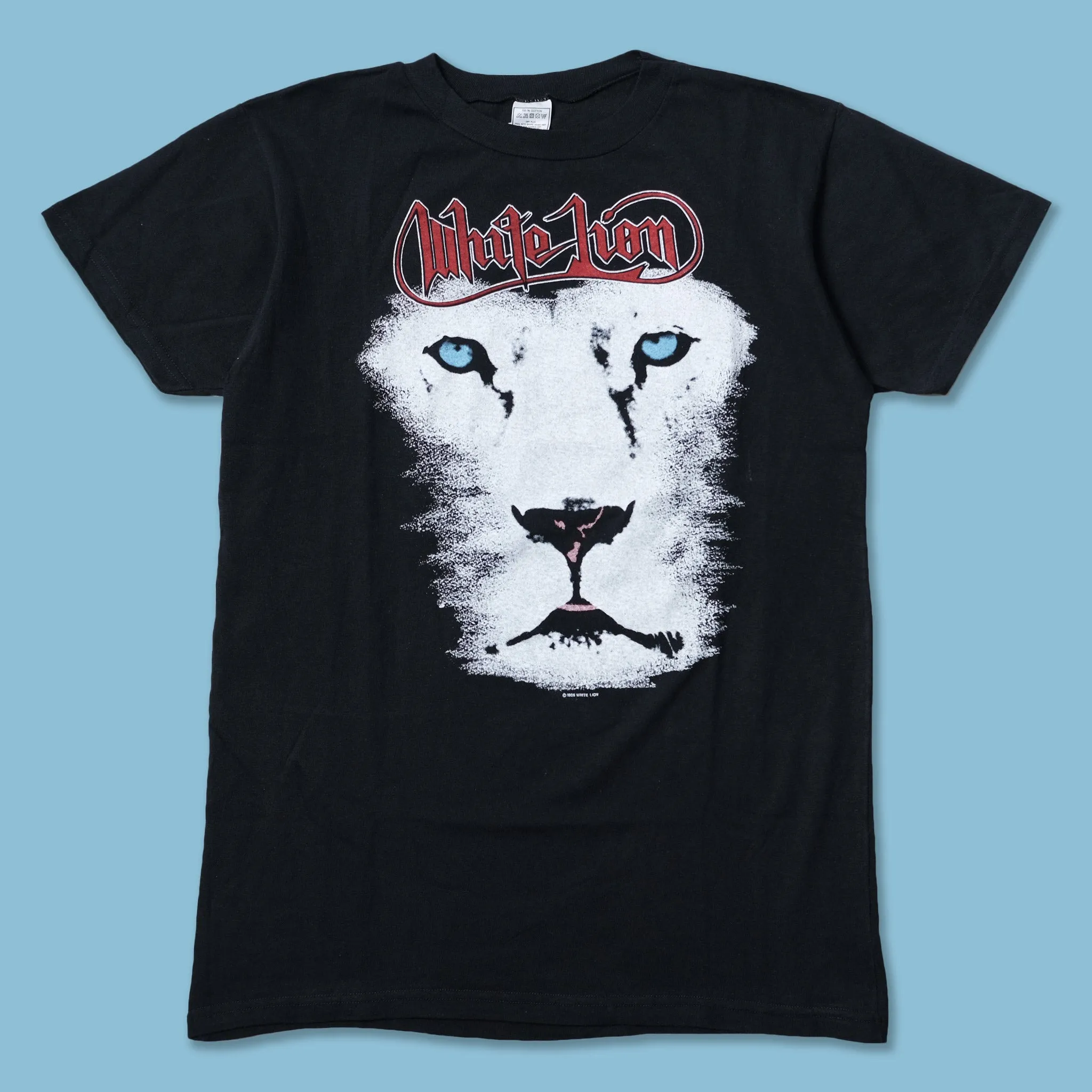 1988 White Lion T-Shirt Medium