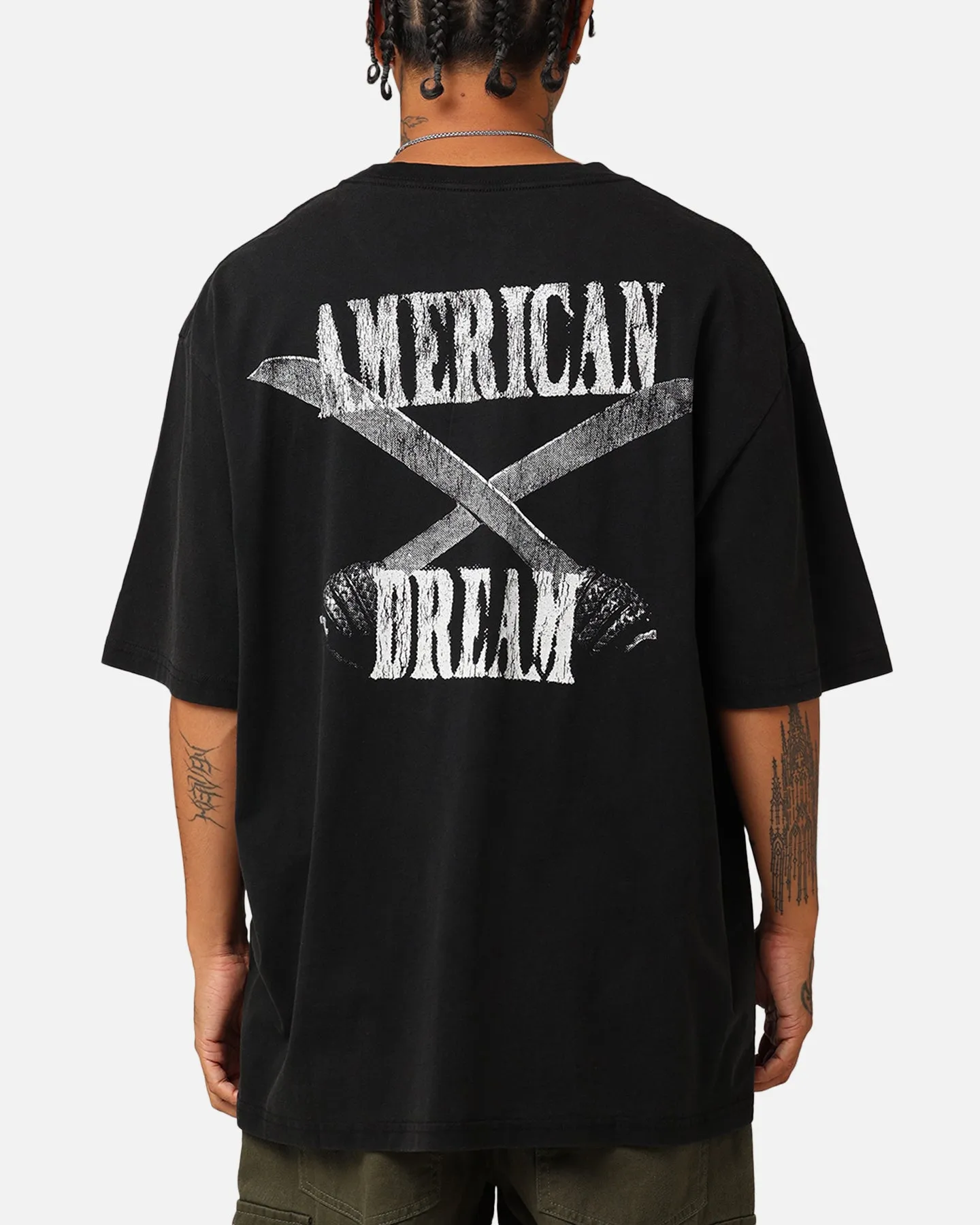 21 Savage American Dream T-Shirt Washed Black