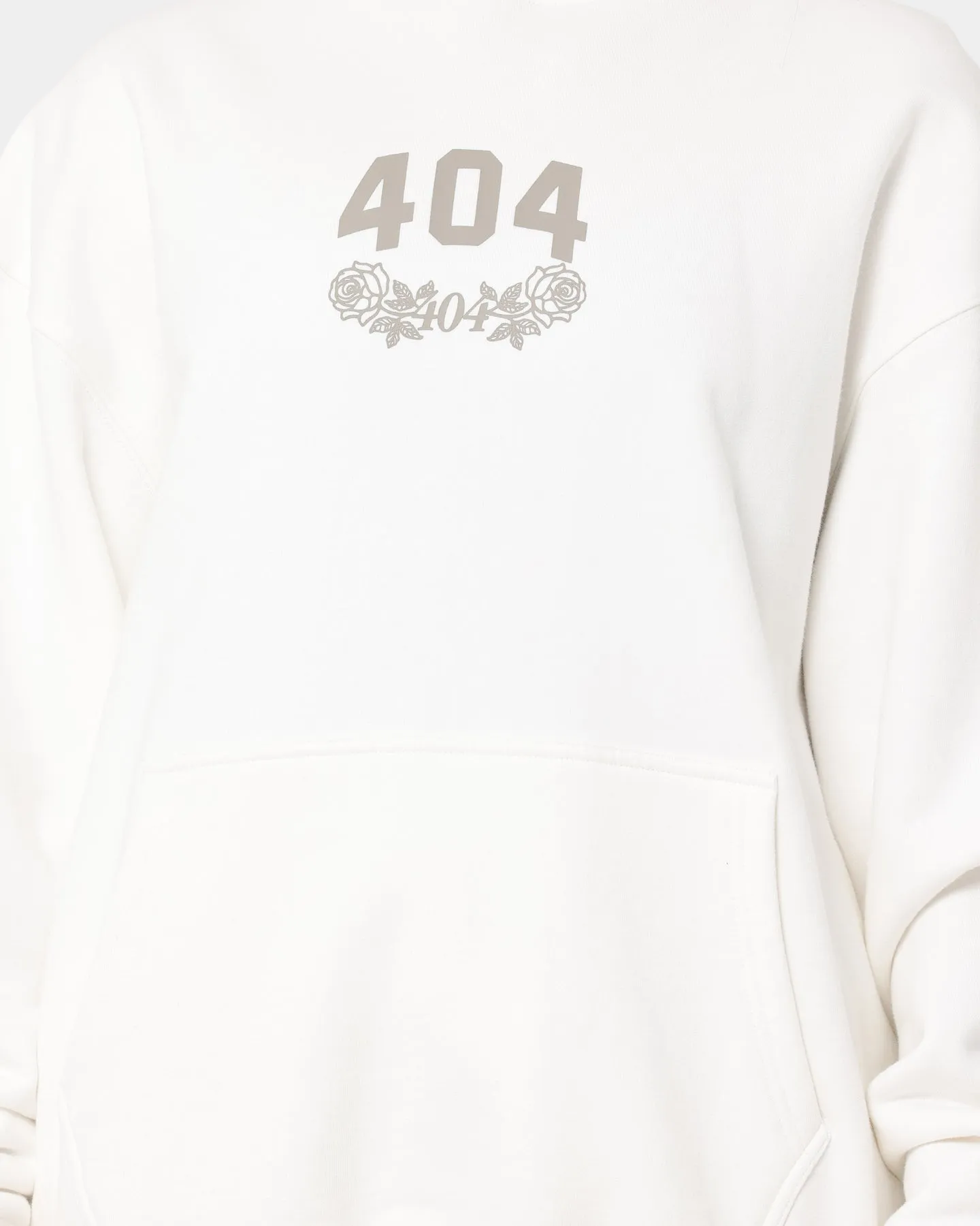 404 Flight Vintage Hoodie Off White