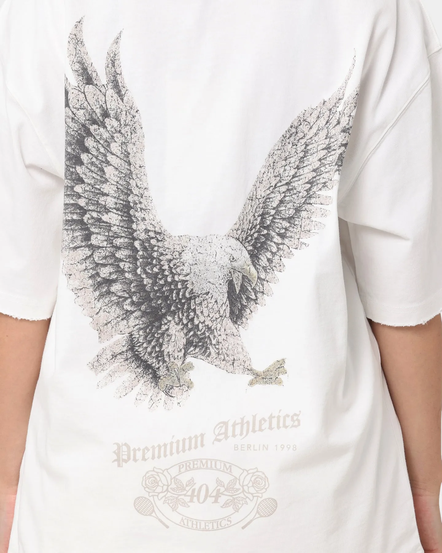 404 Flight Vintage T-Shirt Off White