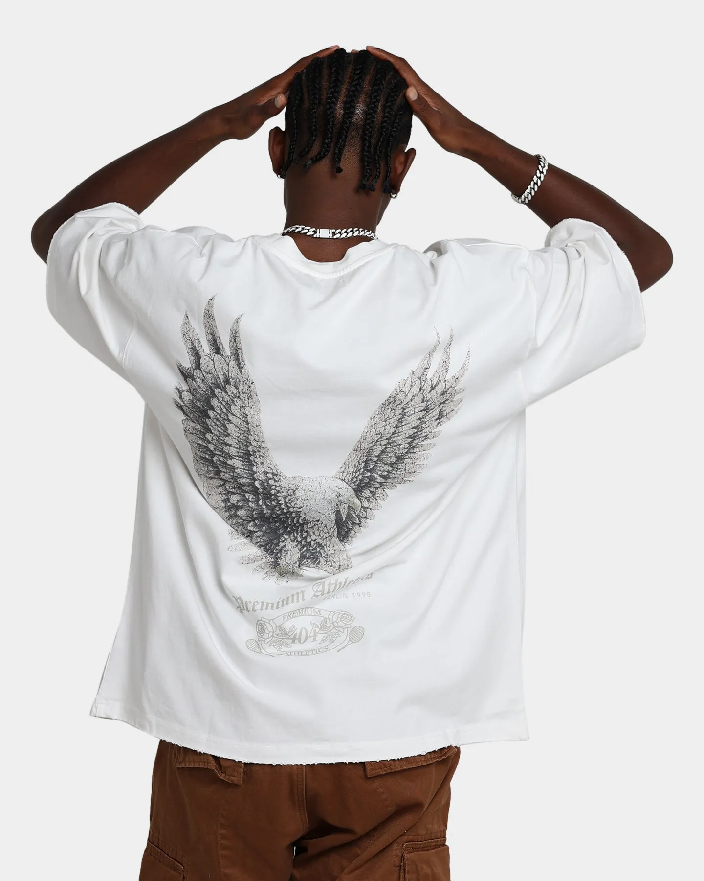 404 Flight Vintage T-Shirt Off White