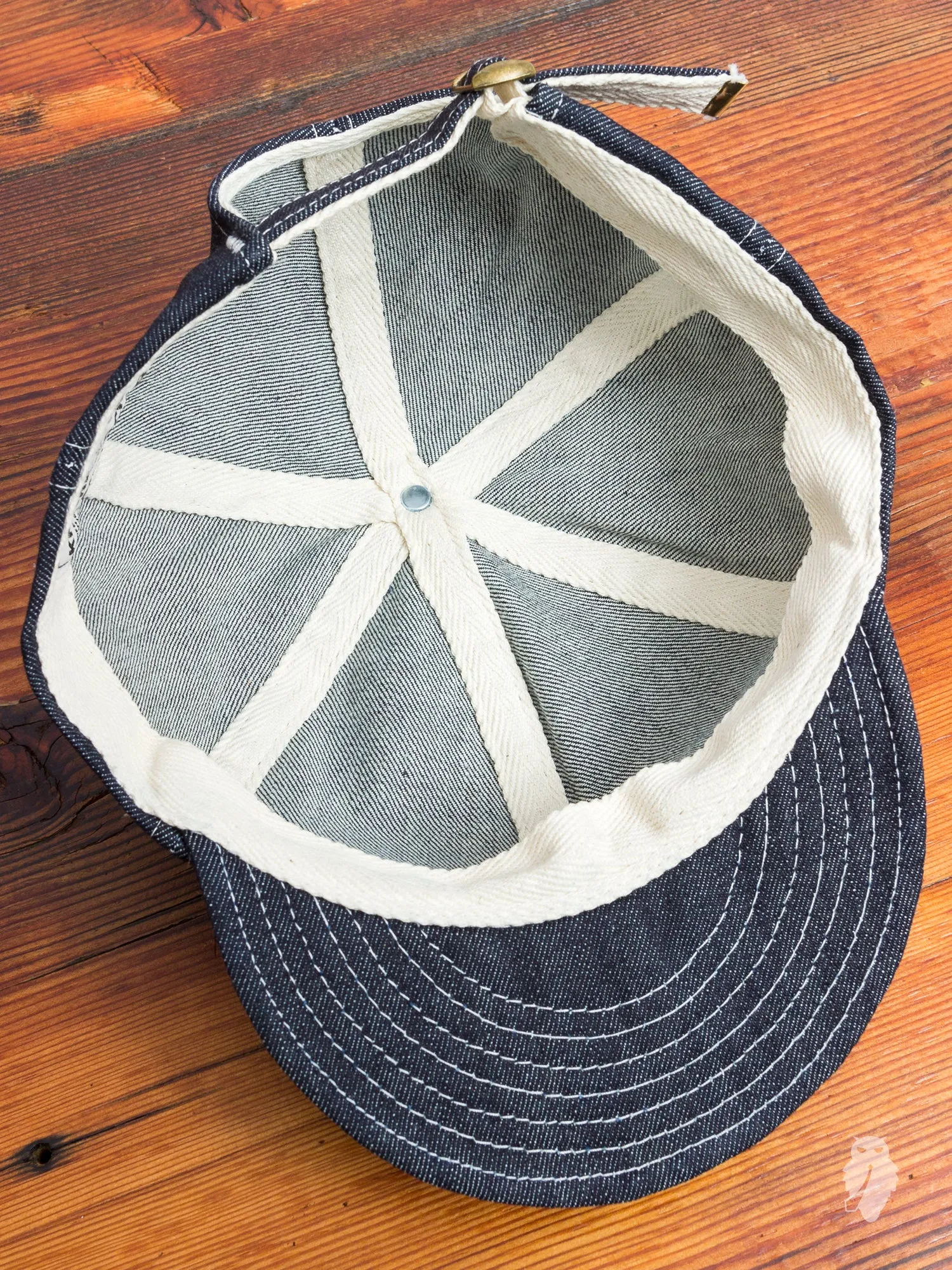 A3 Mechanic Cap in 13oz Selvedge Denim