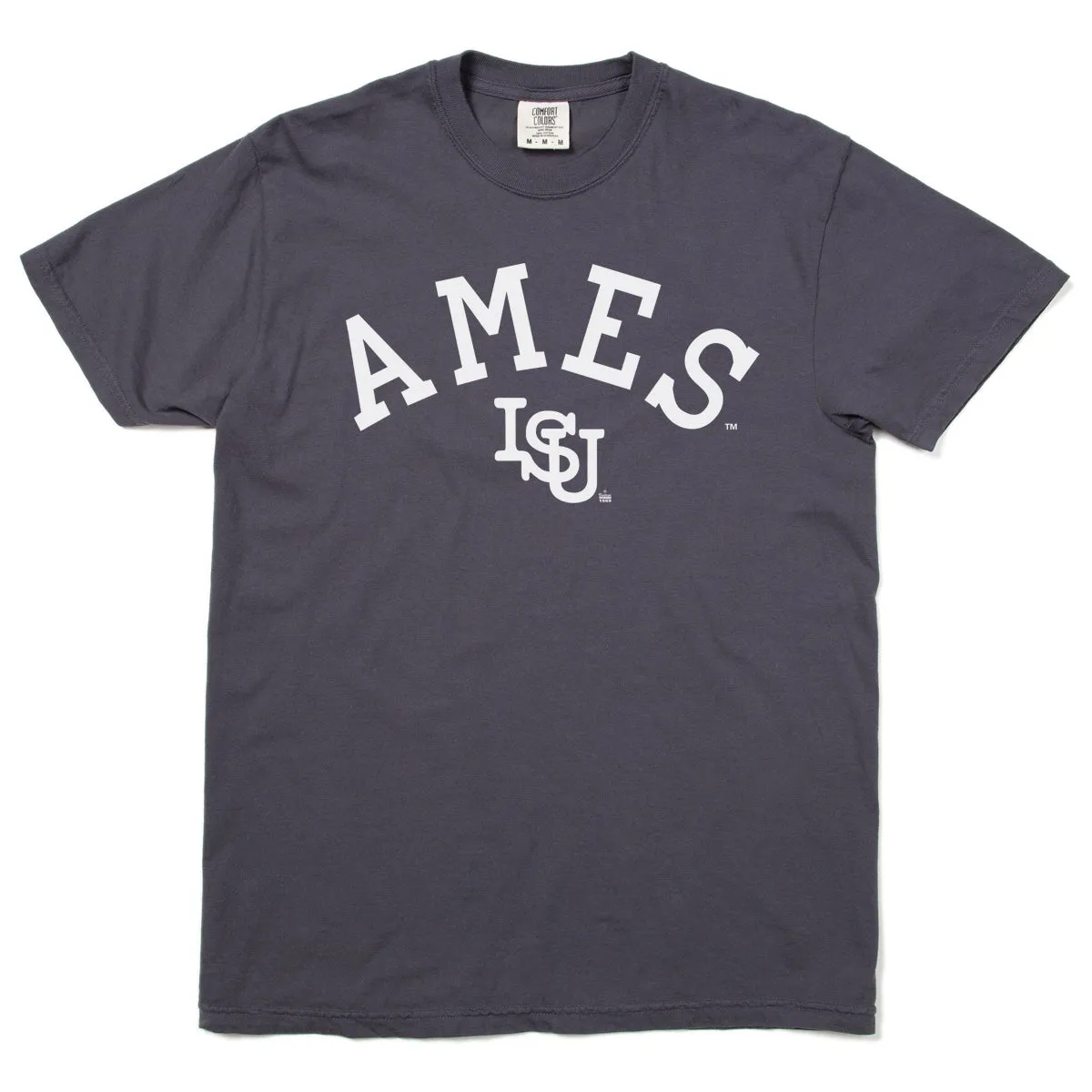 Ames Vintage Curved Logo Heavyweight Charcoal