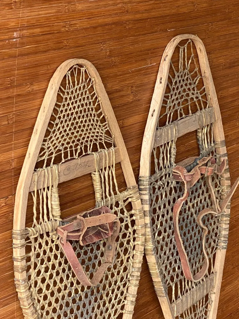 Antique Native American Indian Snowshoes