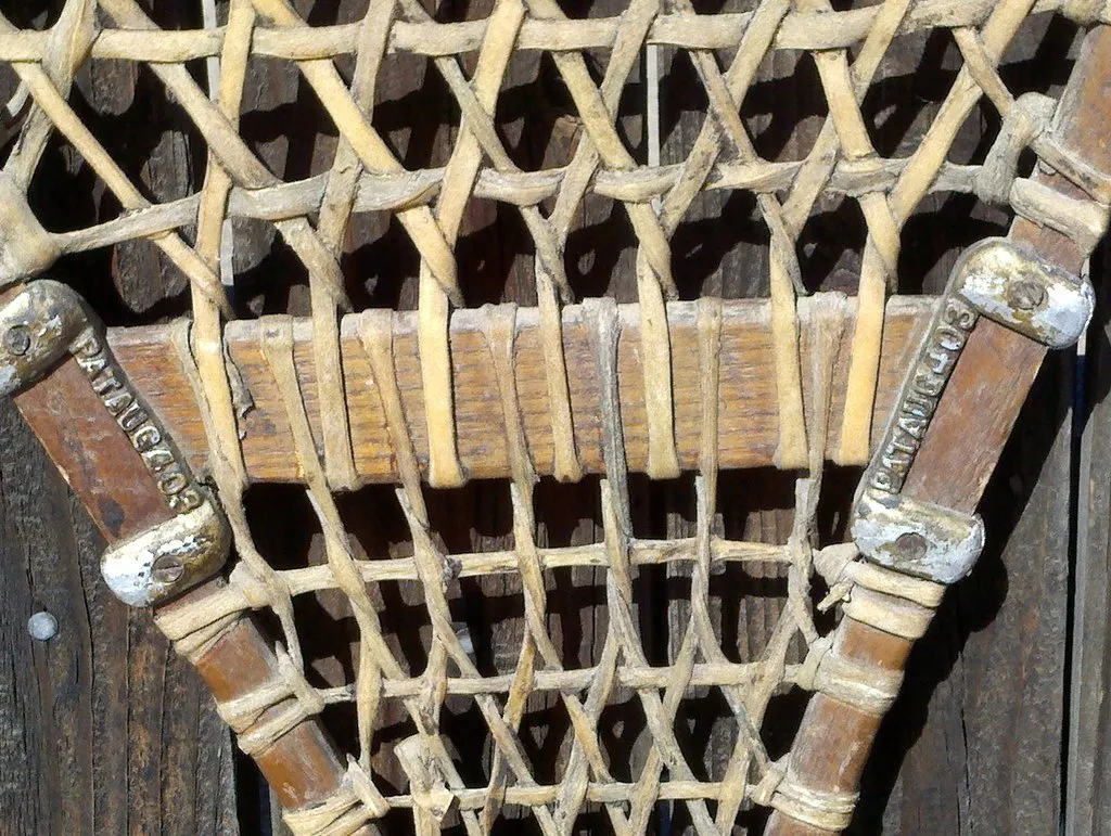 Antique Snowshoes - Patented 1903