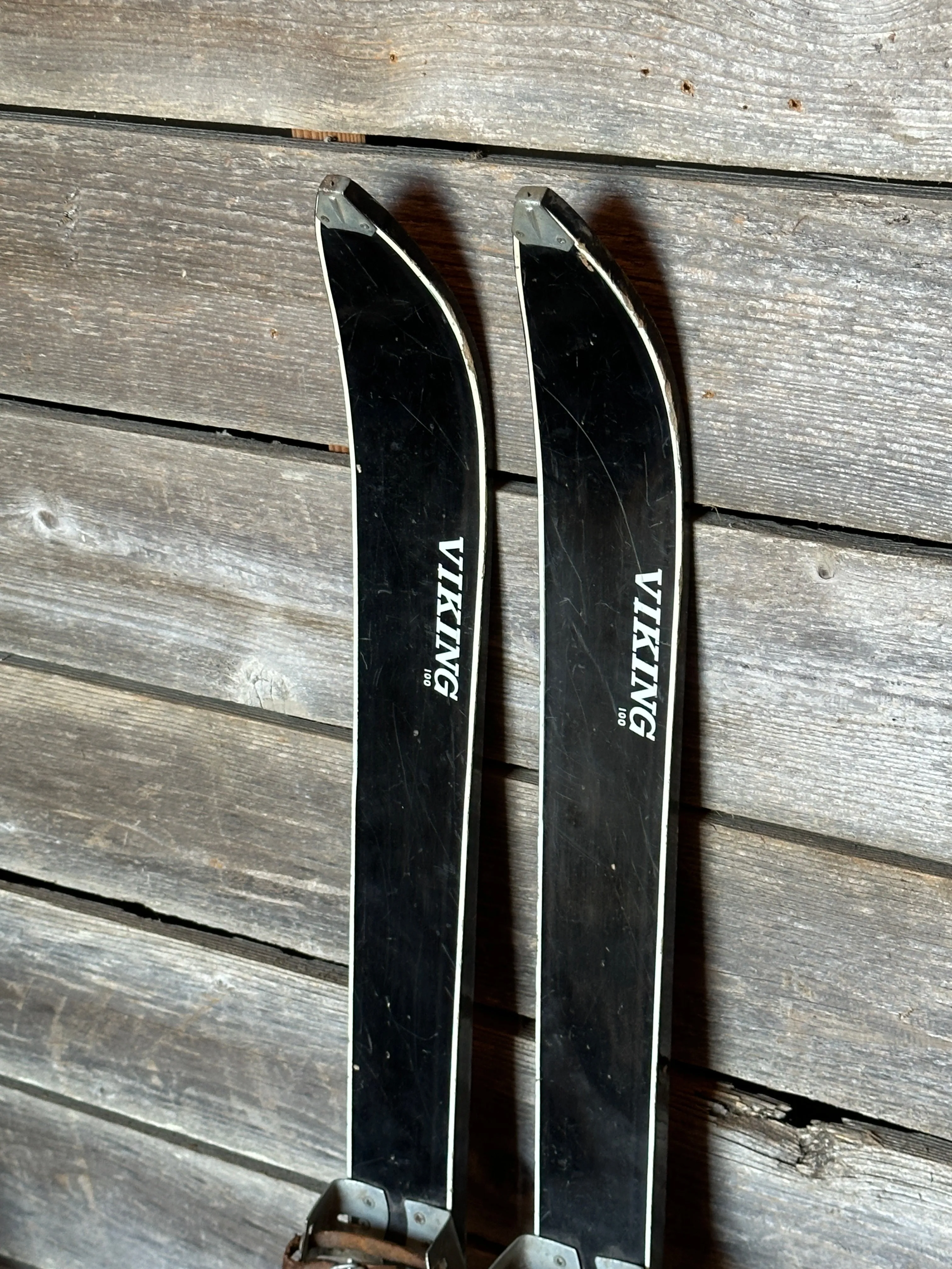 Antique Viking Kids Skis - 1950s