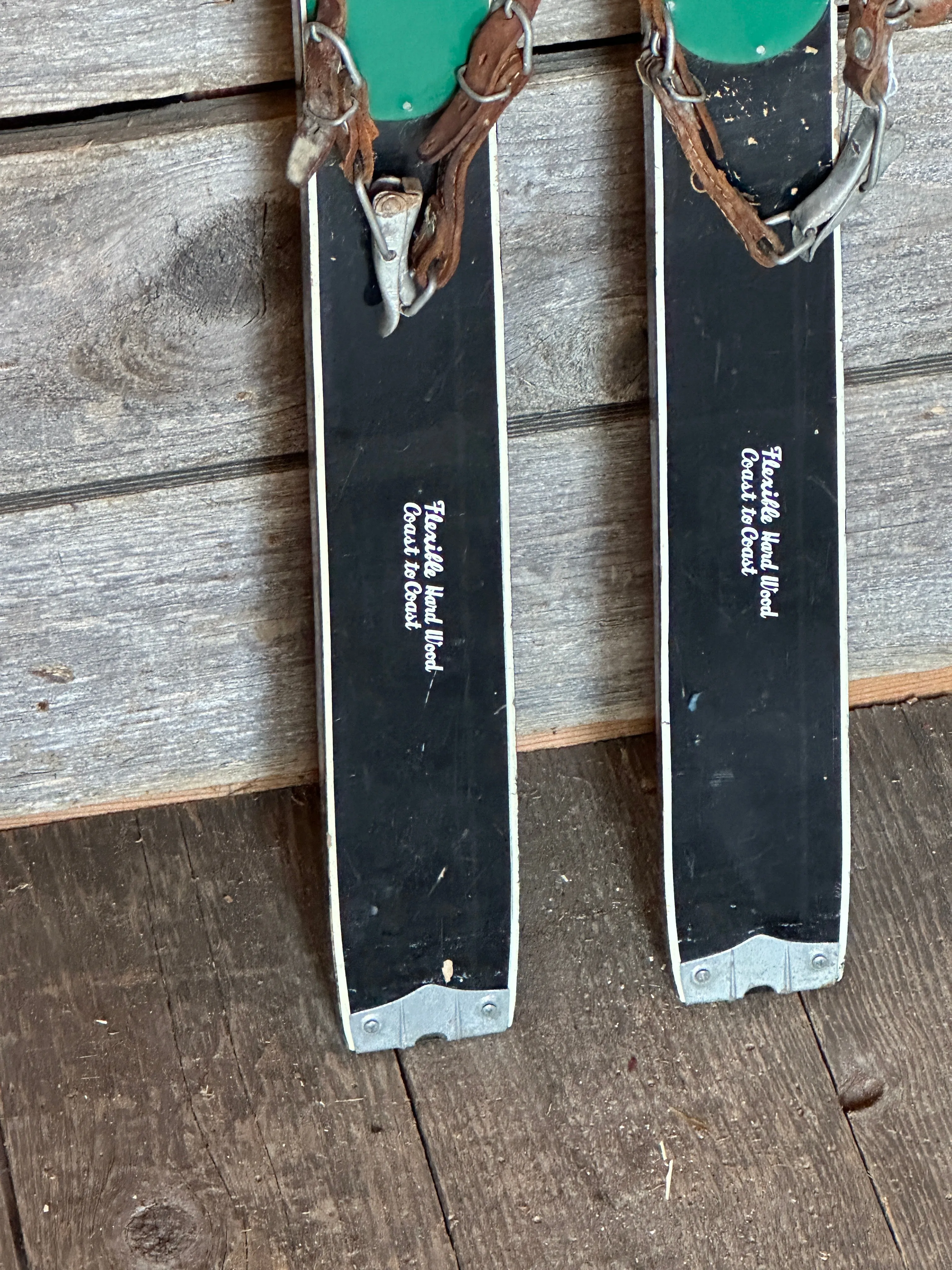 Antique Viking Kids Skis - 1950s