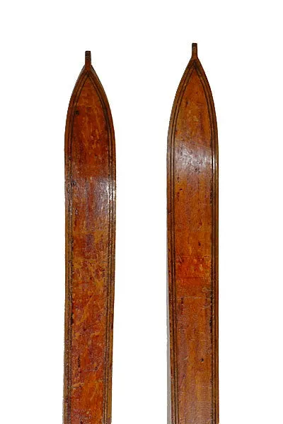 Antique Wooden Skis