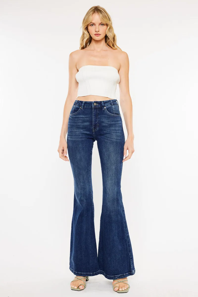 Arizona High Rise Super Flare Jeans