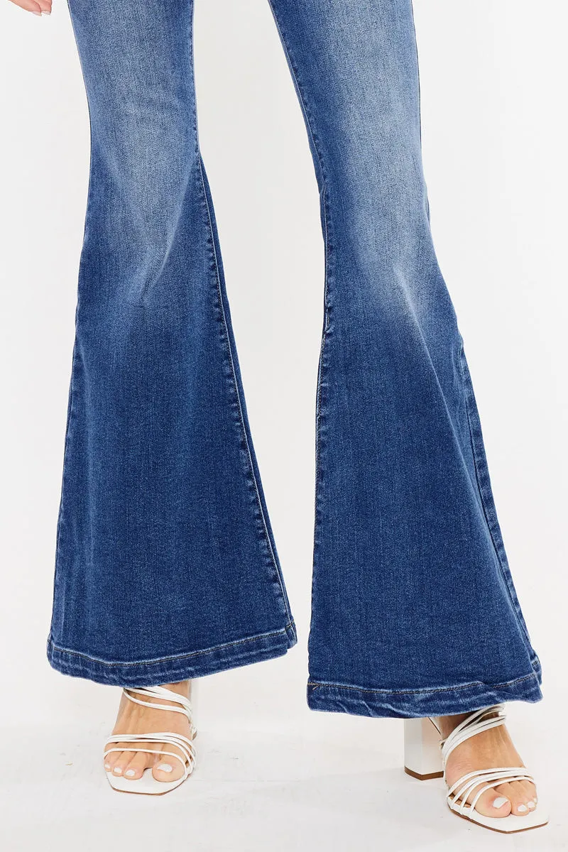 Arizona High Rise Super Flare Jeans