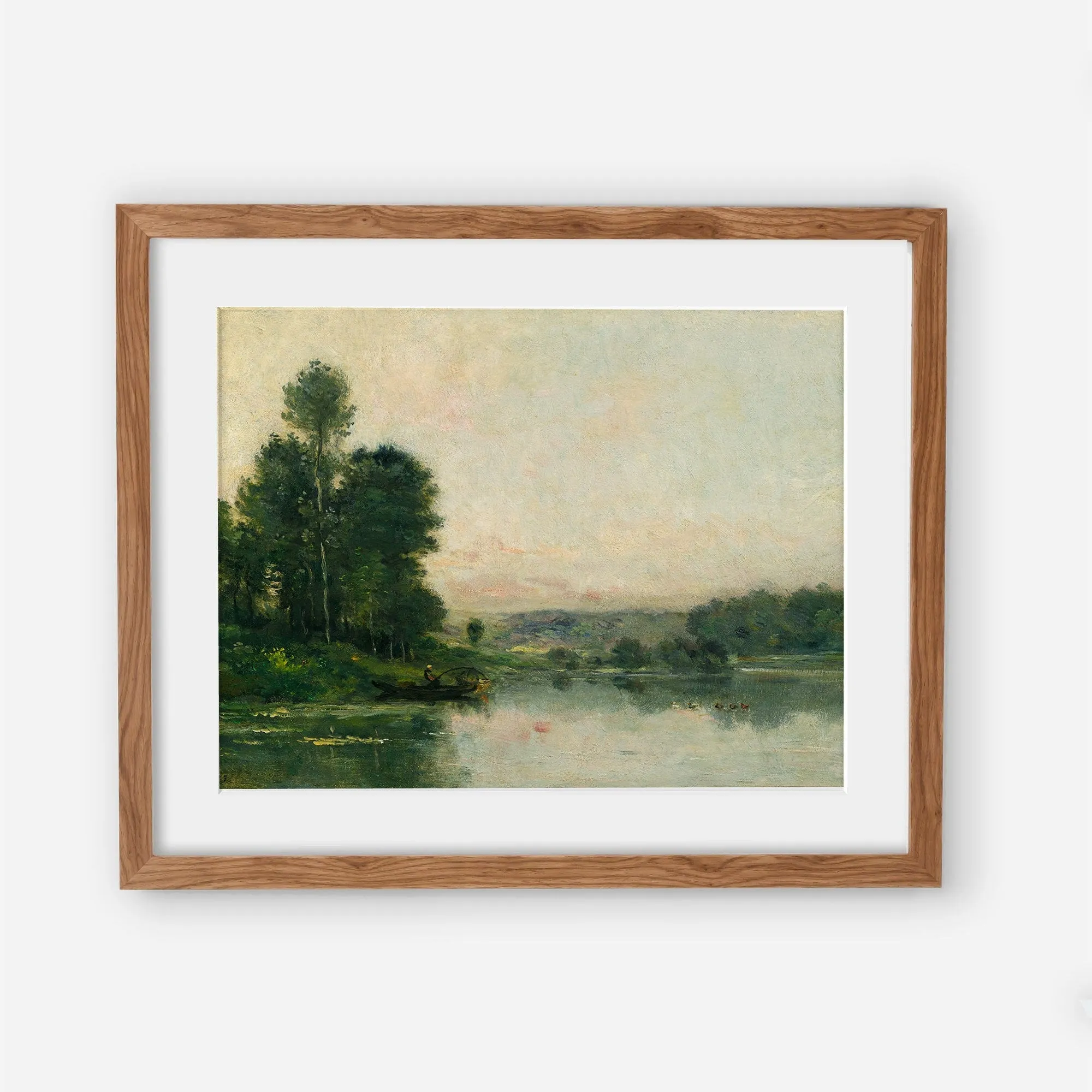 At the Lakes Edge - Vintage Wall Art