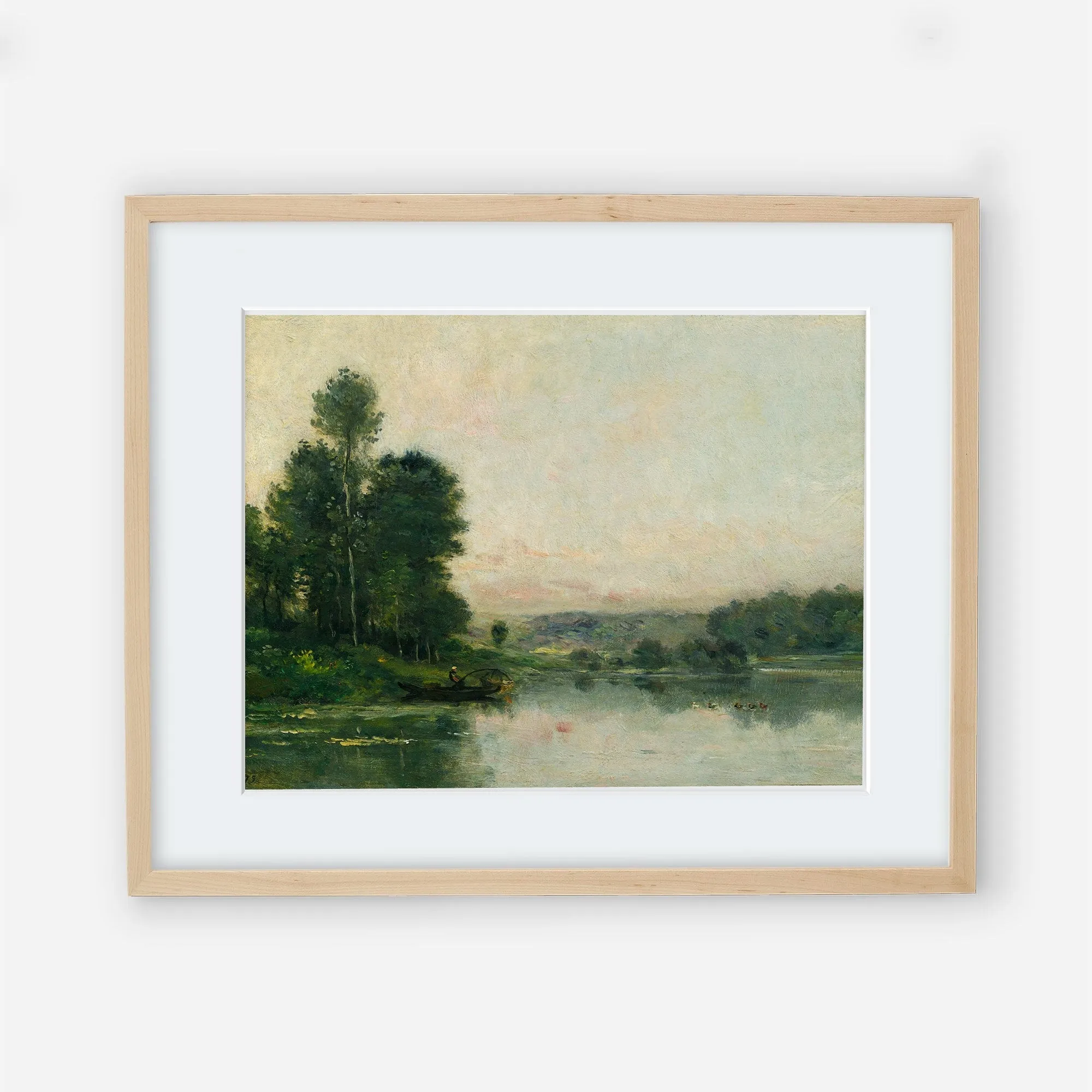 At the Lakes Edge - Vintage Wall Art