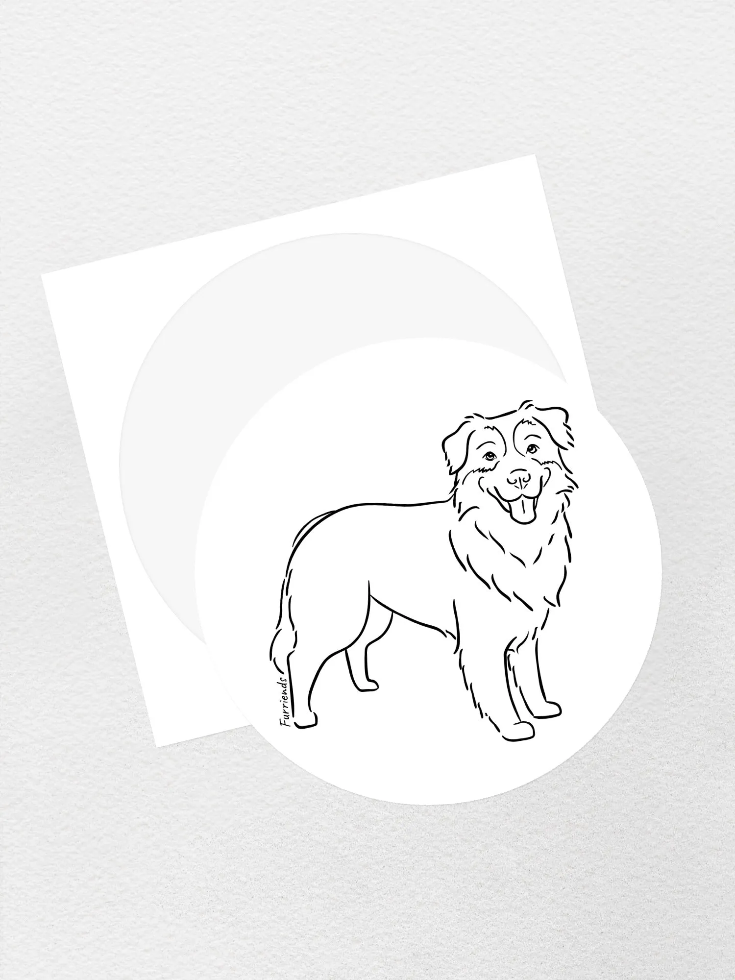 Australian Shepherd Sticker