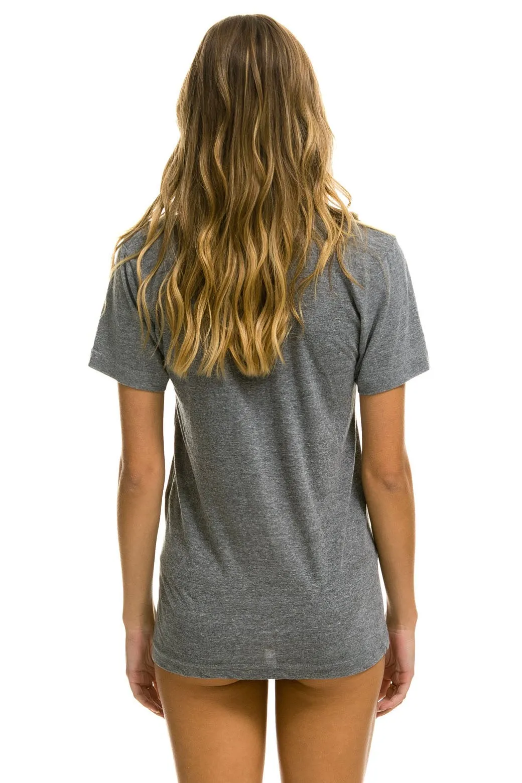 AVIATOR NATION MANHATTAN BEACH TEE SHIRT - HEATHER GREY