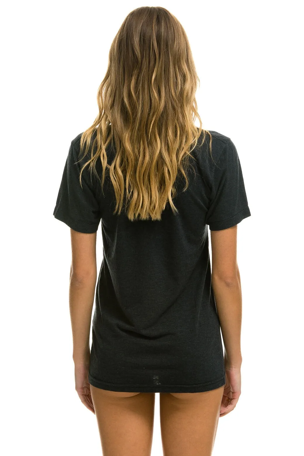 AVIATOR NATION VAIL TEE - CHARCOAL