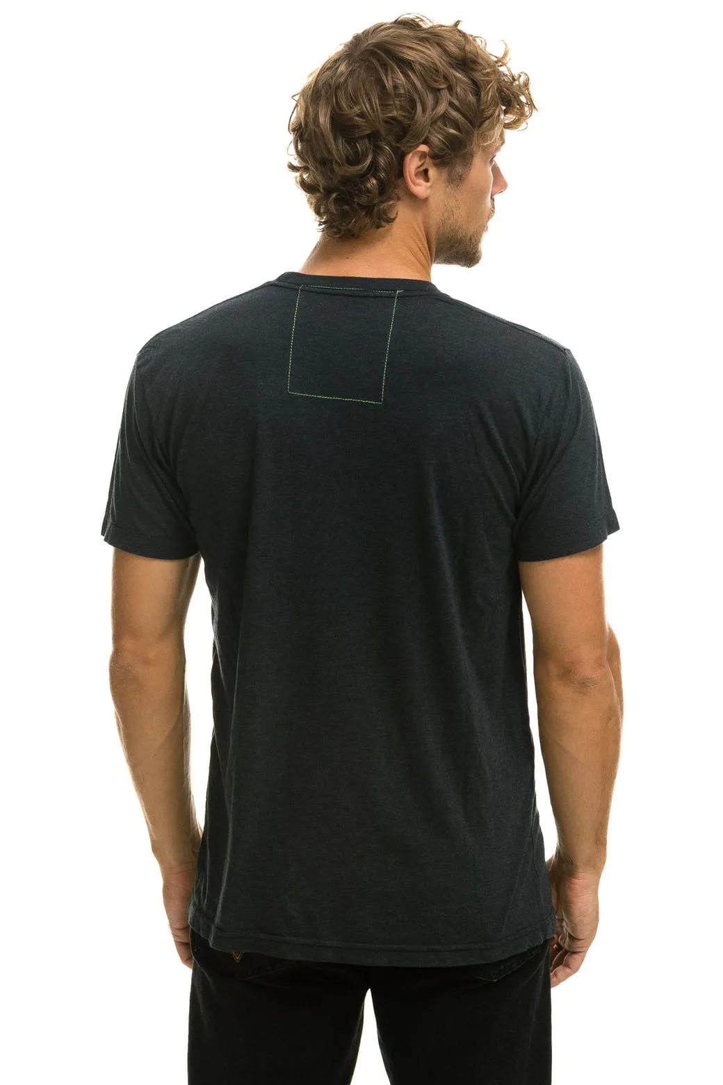 AVIATOR NATION VAIL TEE - CHARCOAL