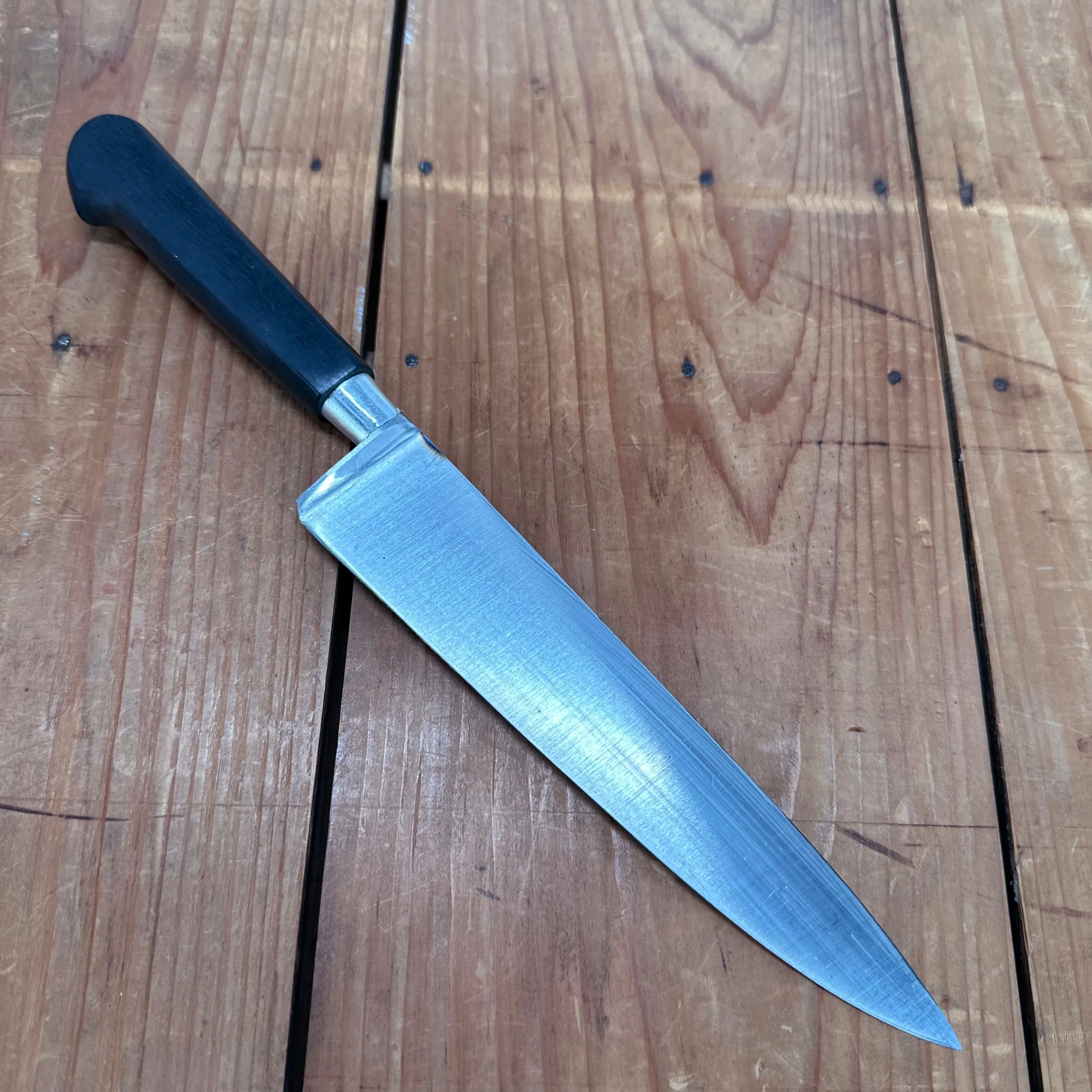 B Stock New Vintage Nogent / Cuisine Massive 18cm / 7" Chef Carbon Ebony St. Remy, Thiers, France 1950-60?