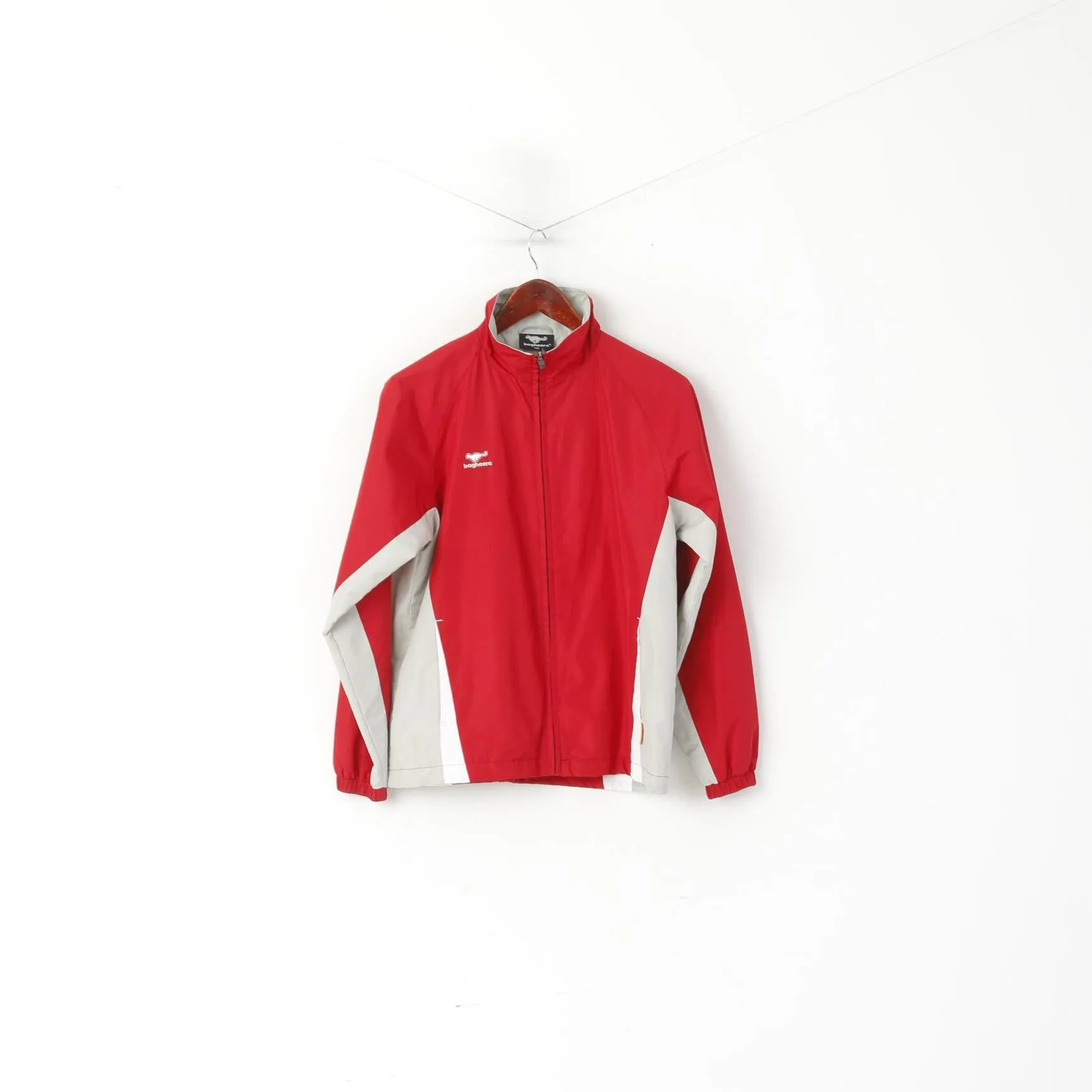 Bagheera Youth Girl 160 Jacket Red Track Top Zip Up Unisex Sport Top