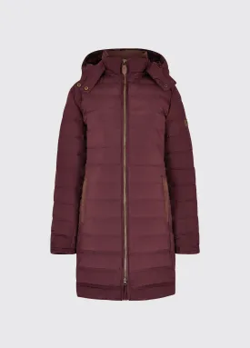 Ballybrophy Quilted Jacket - Currant