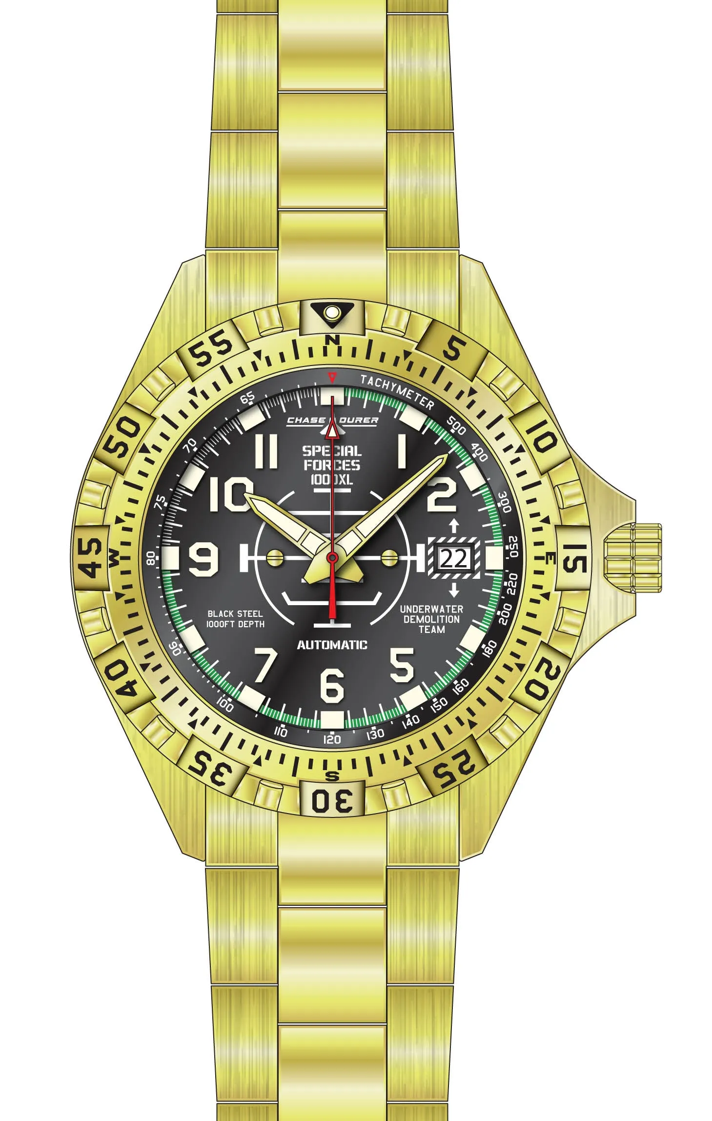 Band for Chase Durer Special Forces Men CDW-0036