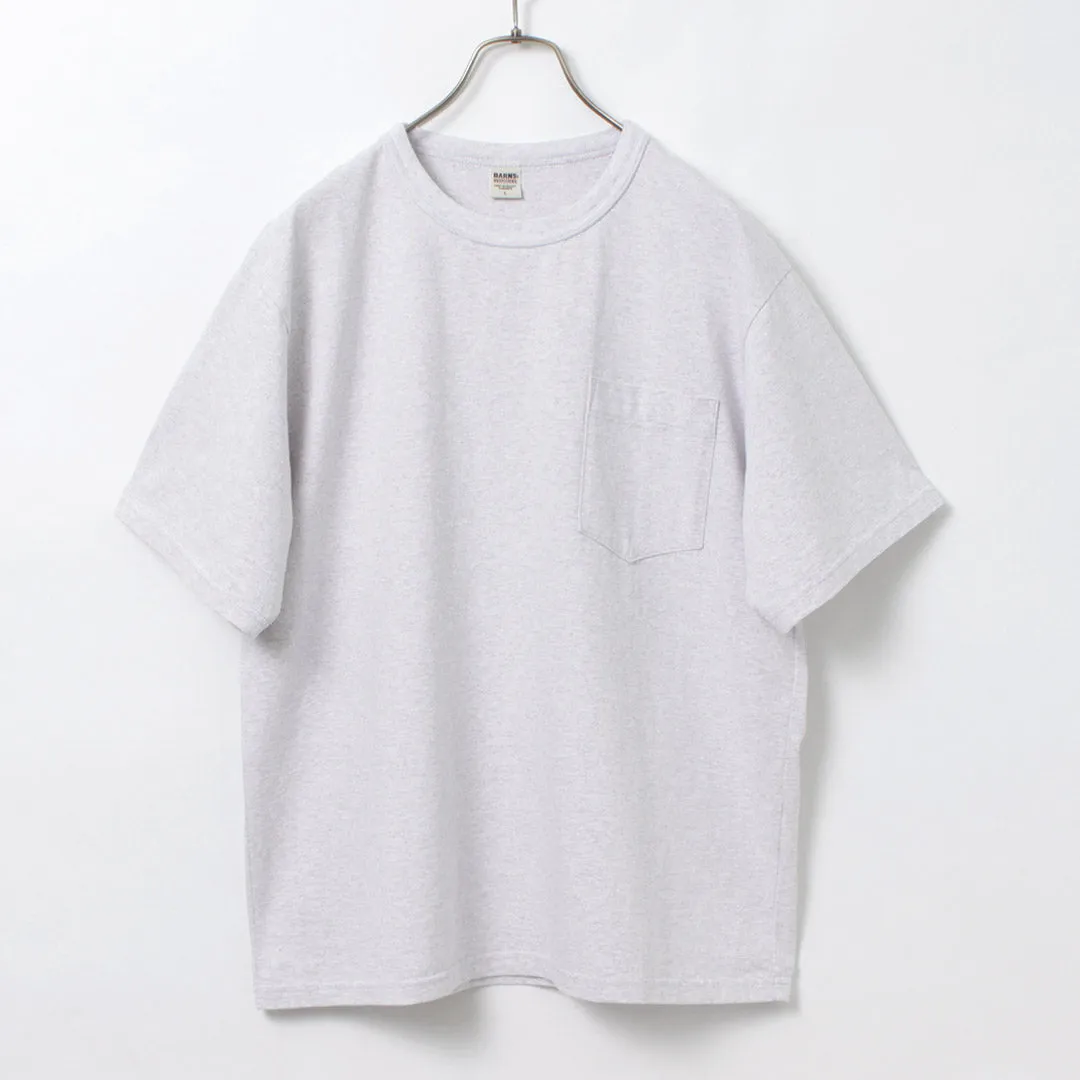 BARNS / Toughneck Short Sleeve Solid T-Shirt