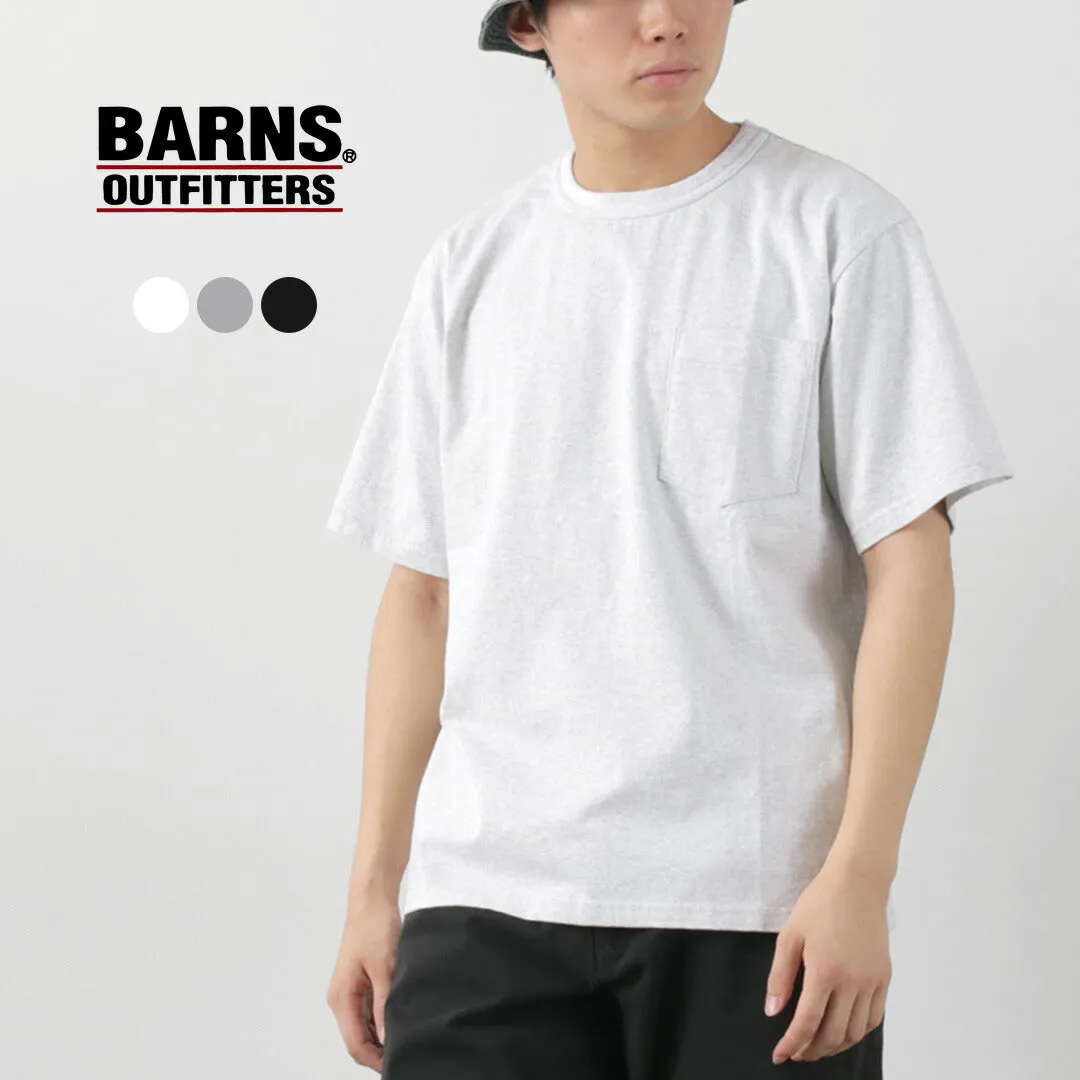 BARNS / Toughneck Short Sleeve Solid T-Shirt