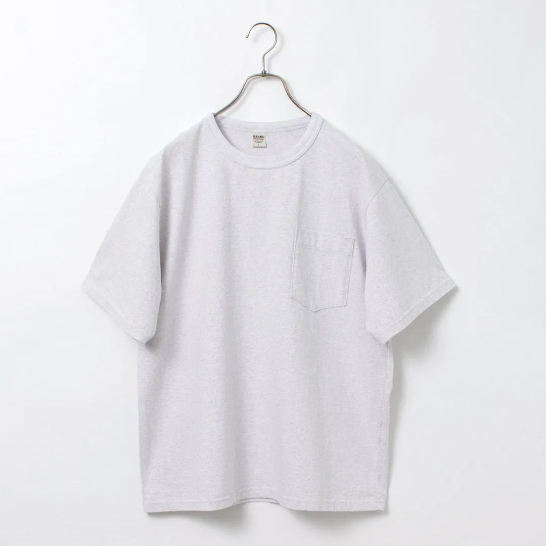 BARNS / Toughneck Short Sleeve Solid T-Shirt