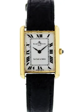 Baume & Mercier Van Cleef & Arpels 37077 18k Yellow Gold Watch