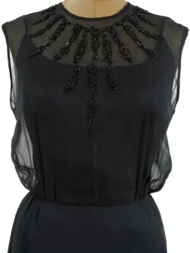 Beaded Illusion Blouson