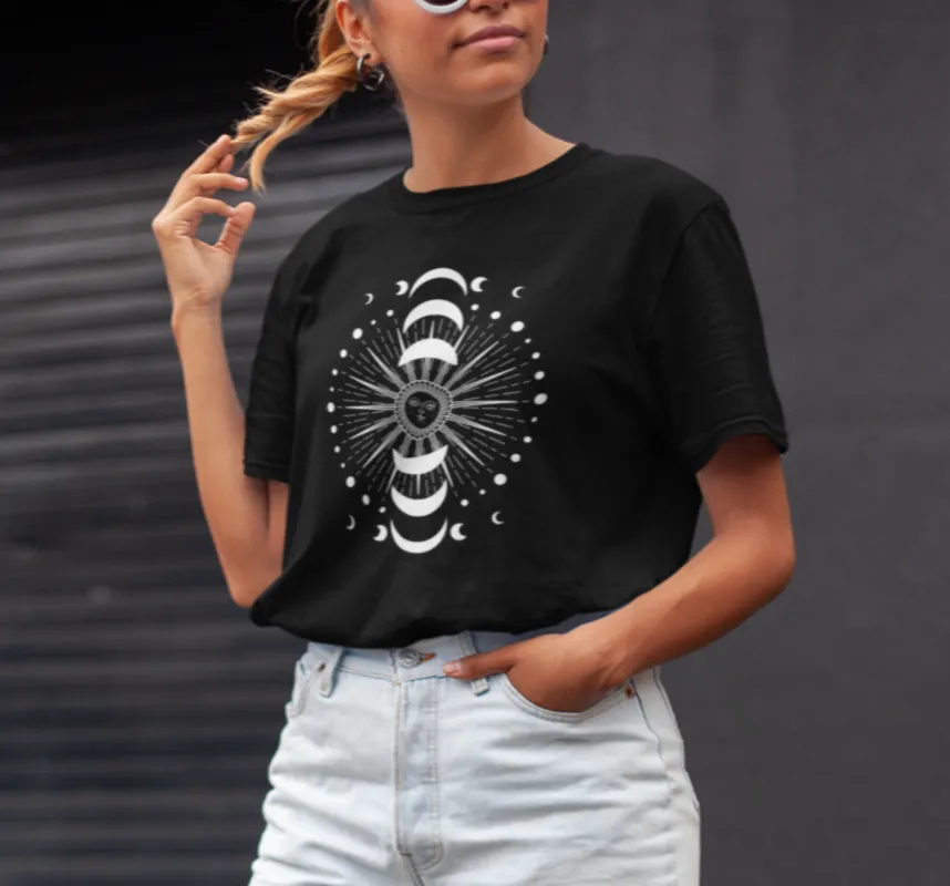 Bio T-Shirt - Sonne Mond -