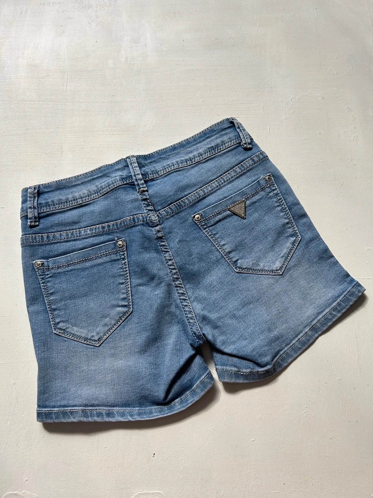 Blue denim mini / micro short y2k vintage (XS)