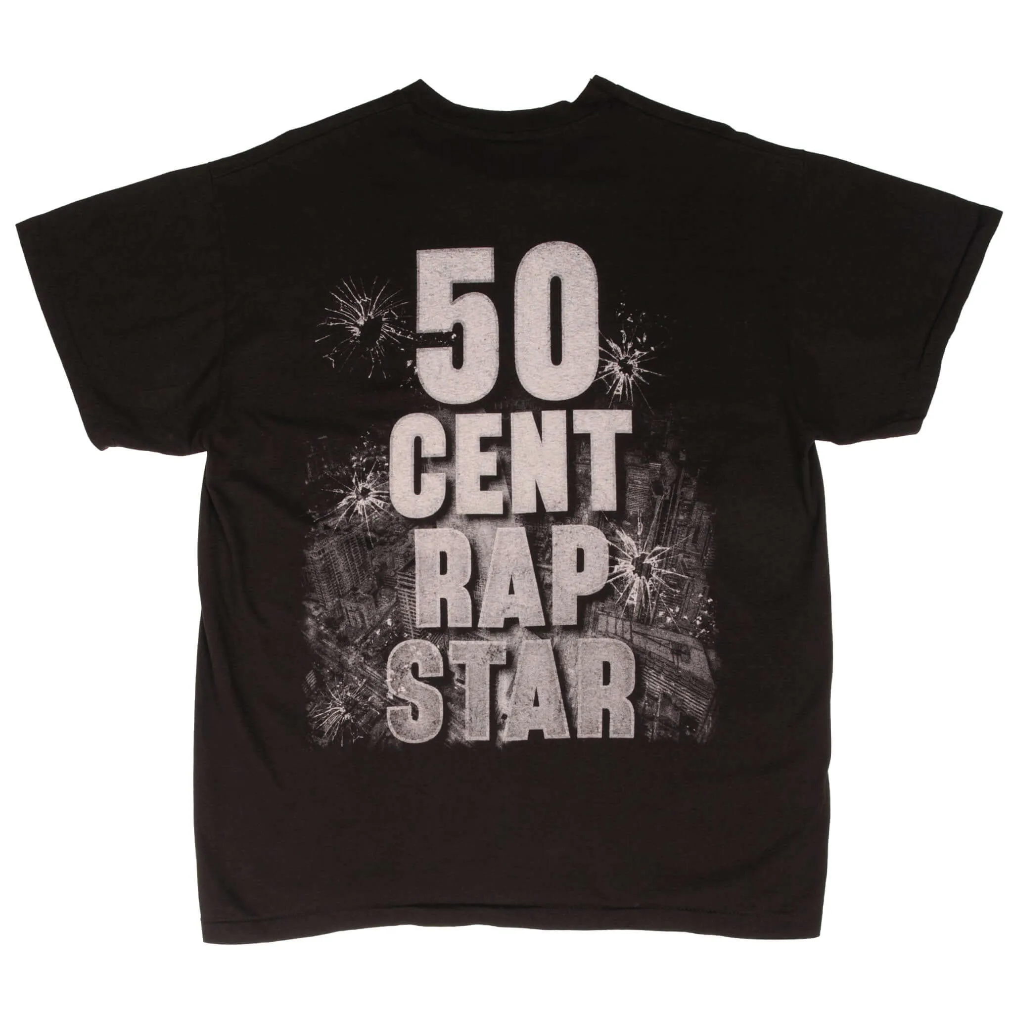 BOOTLEG FIFTY CENT IN DA CLUB RAP TEE SHIRT SIZE XL SINGLE STITCH