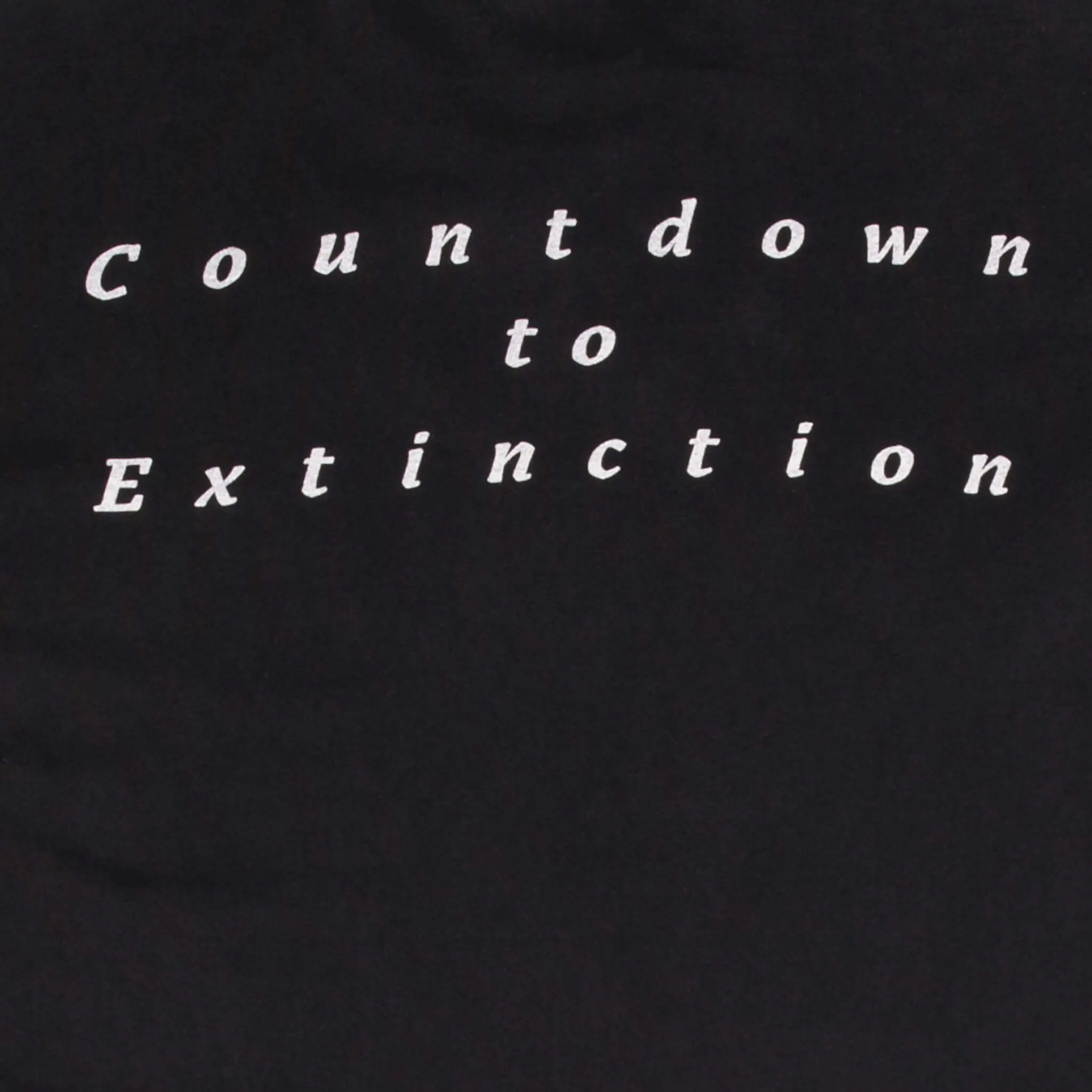 BOOTLEG MEGADETH COUNTDOWN TO EXTINCTION TEE SHIRT SIZE LARGE MADE IN USA