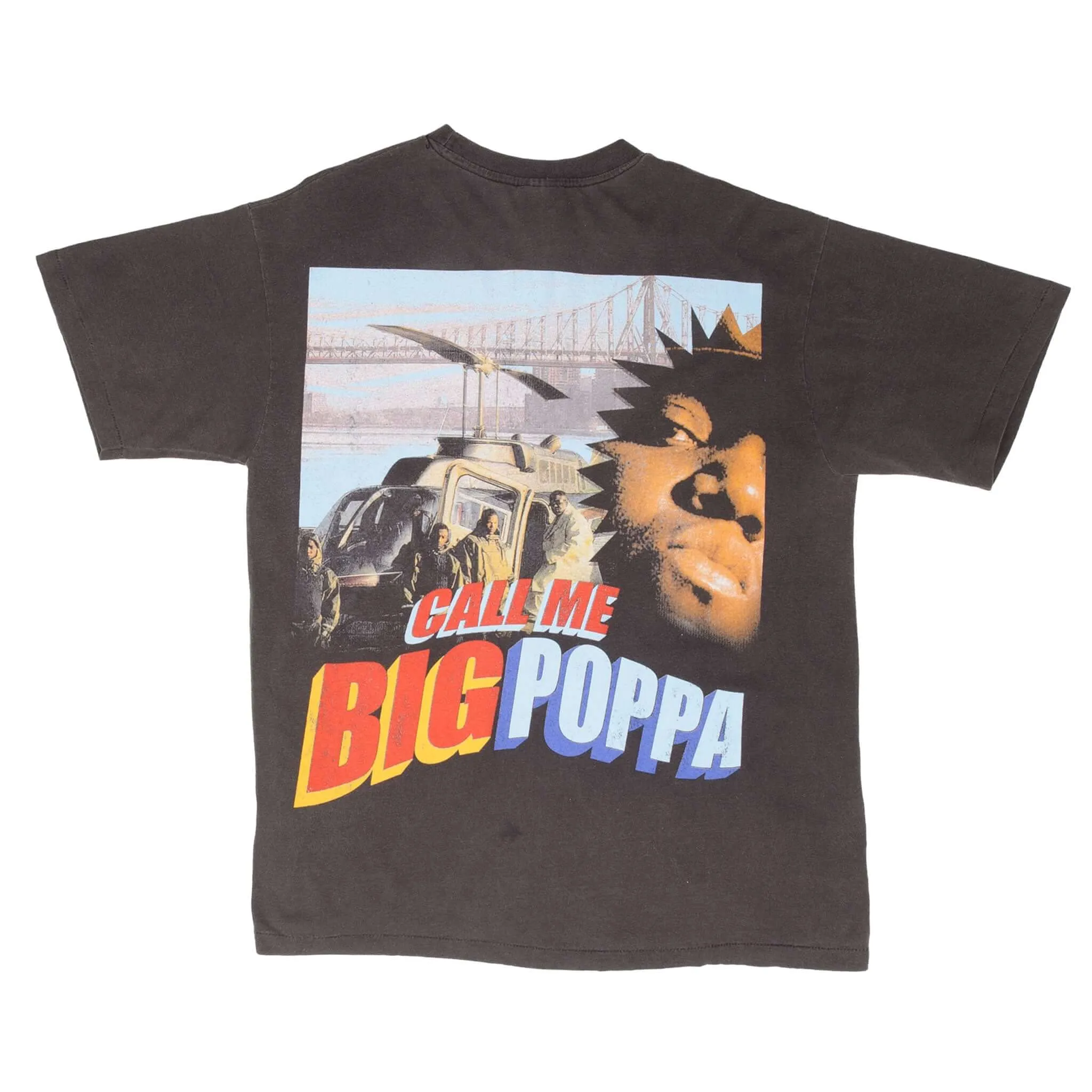 BOOTLEG RAP TEE SHIRT THE NOTORIOUS BIG READY TO DIE SIZE XL SINGLE STITCH