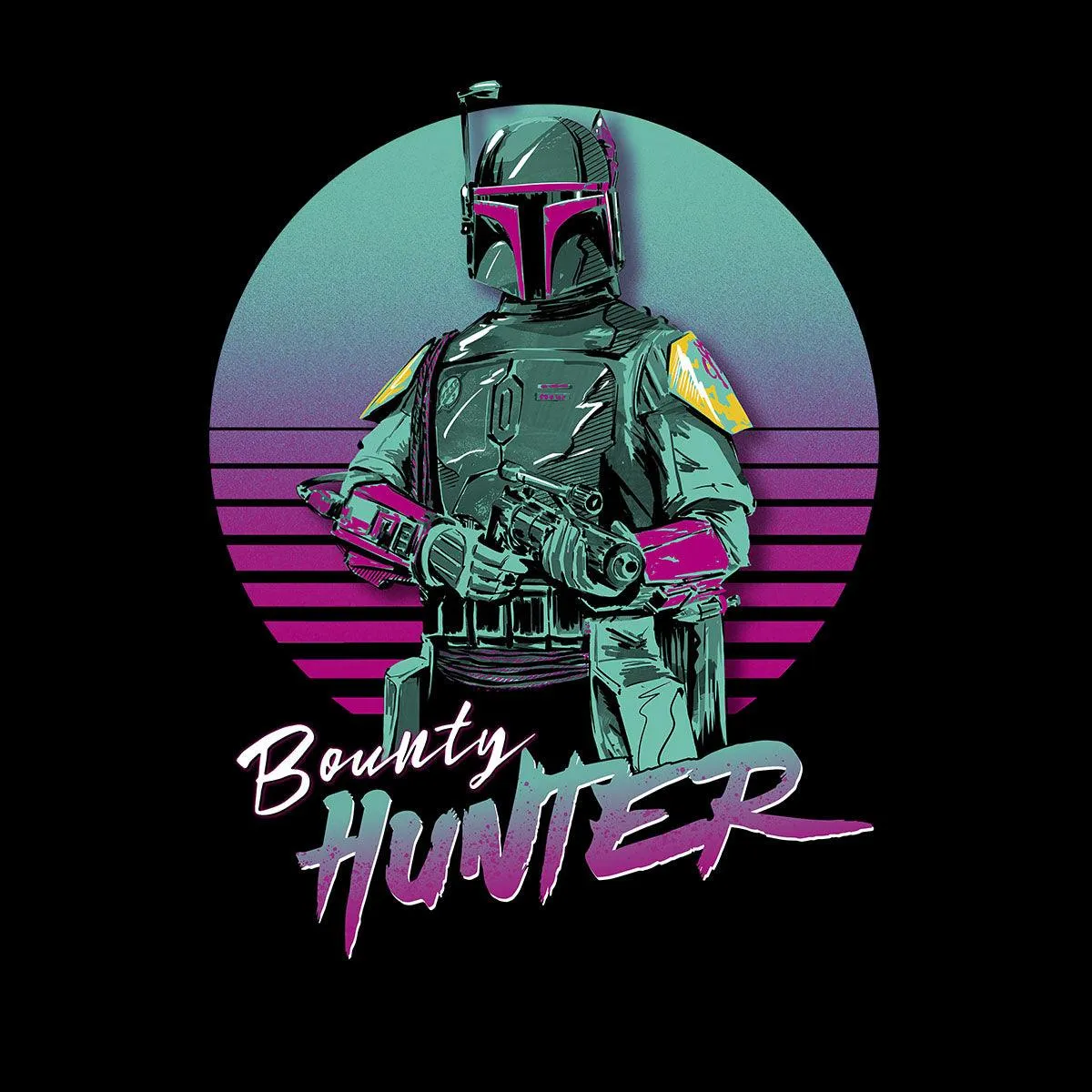 Bounty Hunter Star Wars Boba Fett T-shirt