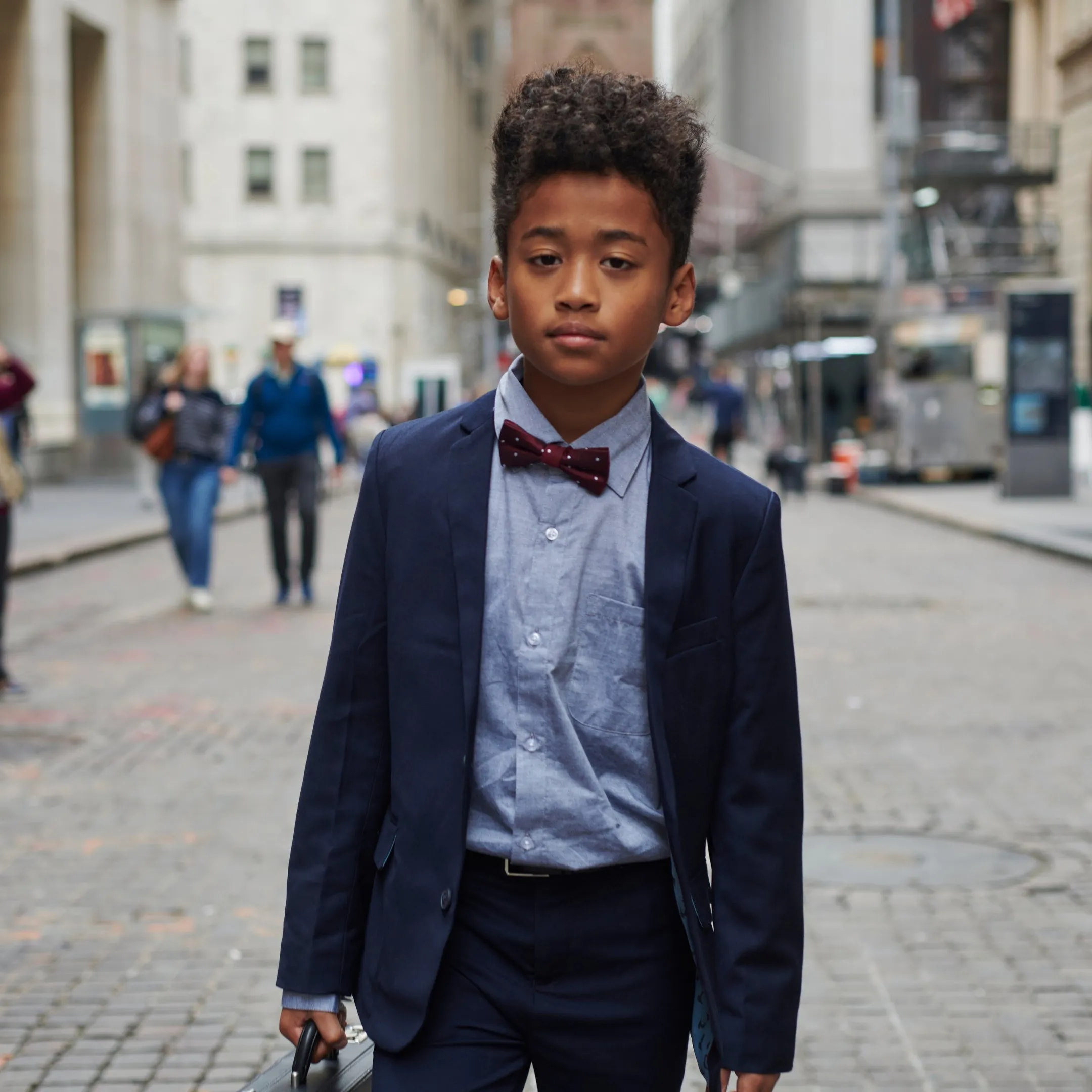 Bow Tie | Burgundy Dots