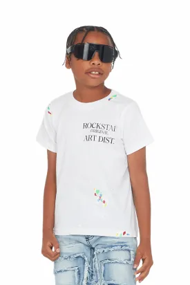 Boys Palmer White T-Shirt