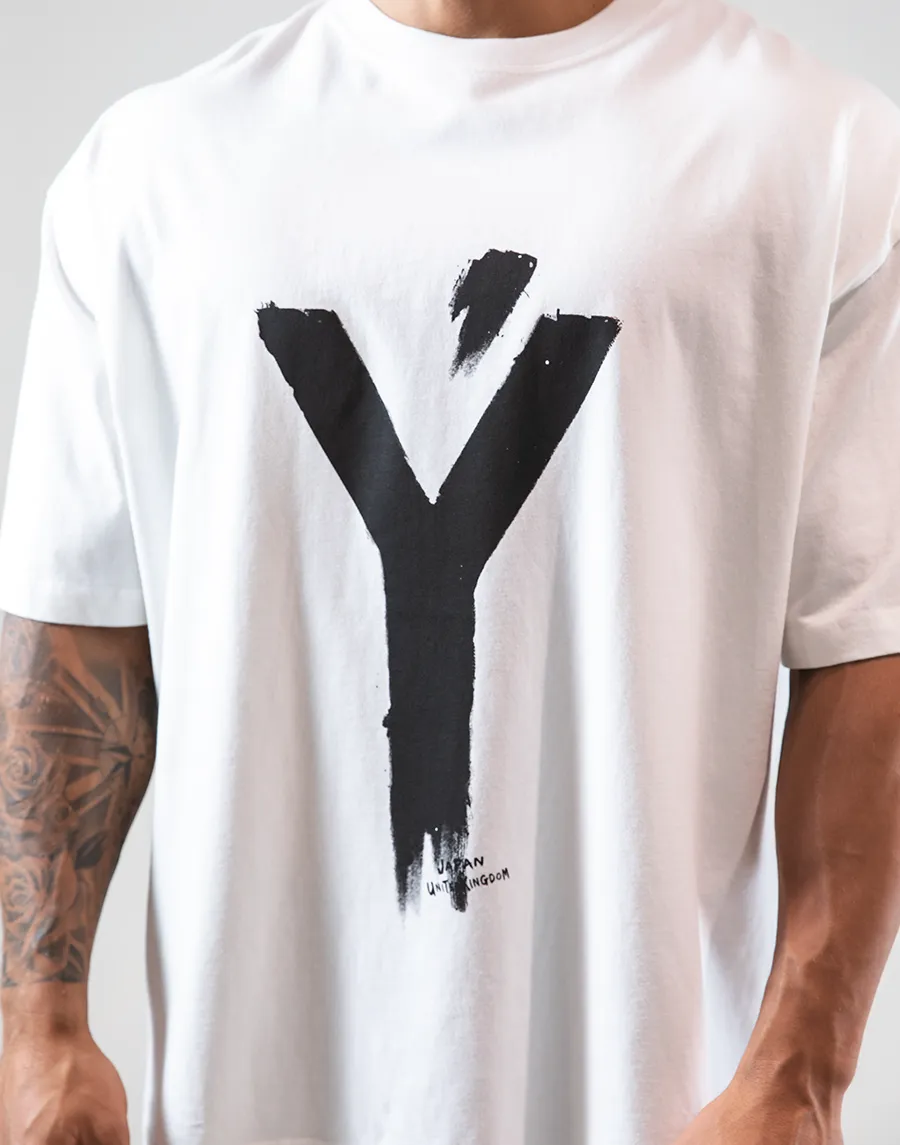 Brush Ý Vintage Big T-Shirts  "Wide Body" - White