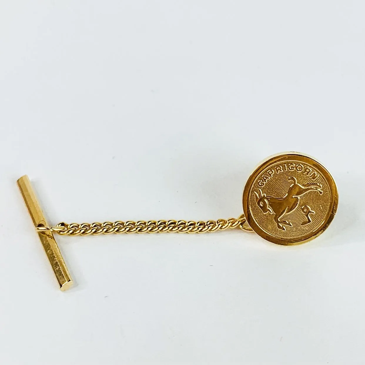 Capicorn Horoscope Sign Lapel Tie Pin