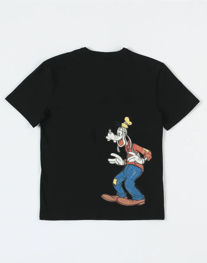 Champion Men's Disneys Mickey & Friends Heritage Tee, Disneys Two-Shot Goofy Black T1919G 592170 003