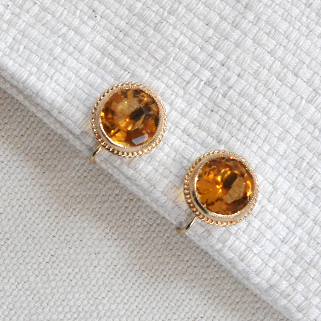 Citrine Earrings