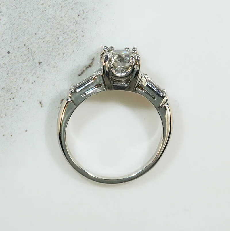 Classic 1940s Old European Cut Diamond Engagement Ring