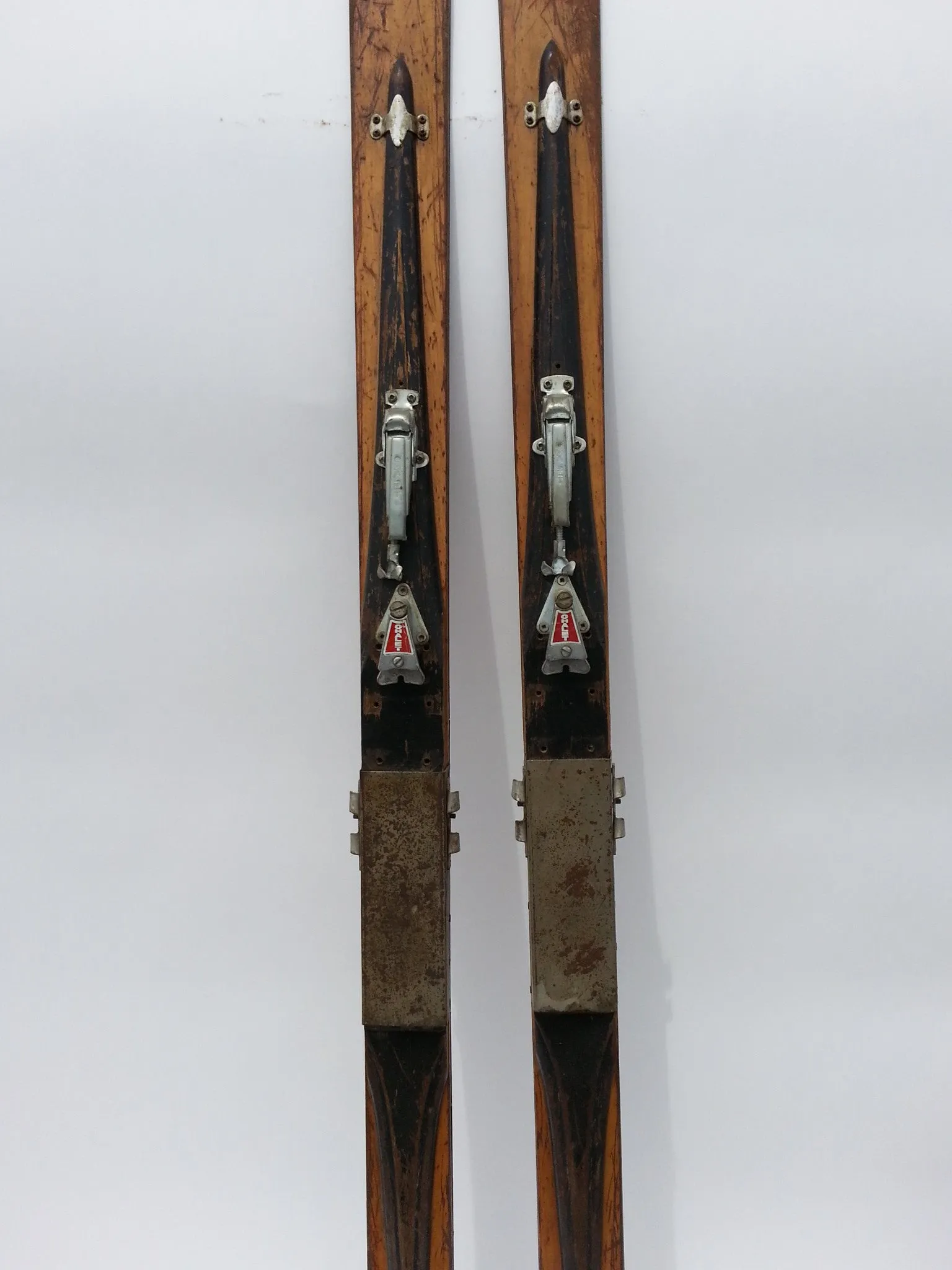 Clements Vintage Slalom Racing Wood Skis